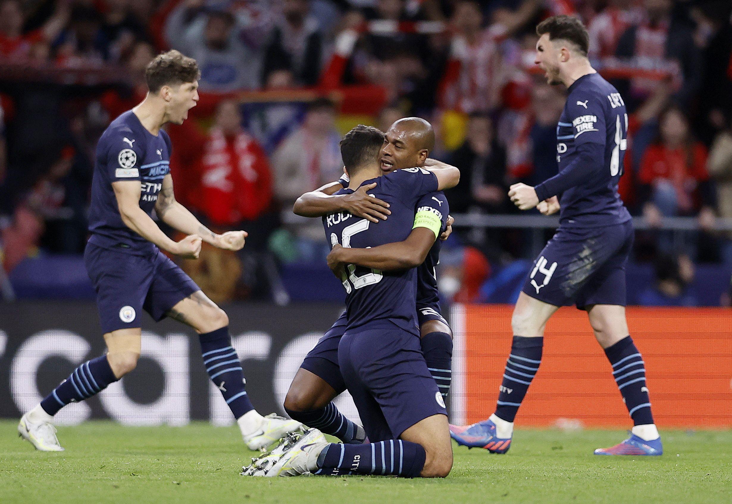 Atletico Madrid dau Man City anh 1