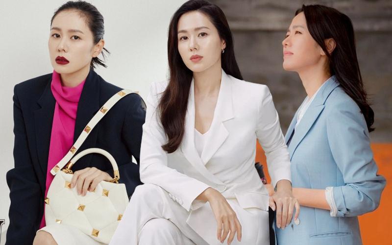 Son Ye Jin có tận 9 chiêu diện blazer vừa sang vừa hack tuổi trẻ trung hơn hẳn - Ảnh 1.