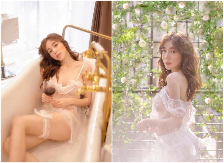 Elly Trần và những màn ăn diện đố ai dám nhìn: Khi giấu mất quần, lúc "quên" mặc áo - Ảnh 6. Elly Trần và những màn ăn diện đố ai dám nhìn: Khi giấu mất quần, lúc "quên" mặc áo - Ảnh 6.