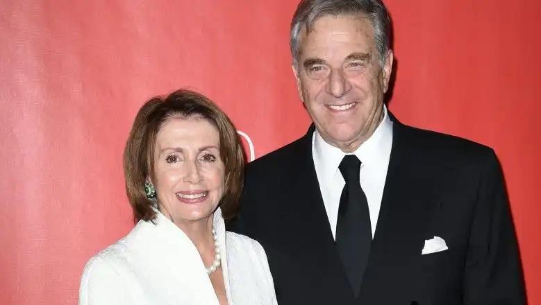 Chủ tịch Hạ viện Mỹ Nancy Pelosi và chồng Paul Pelosi. Ảnh: AFP.