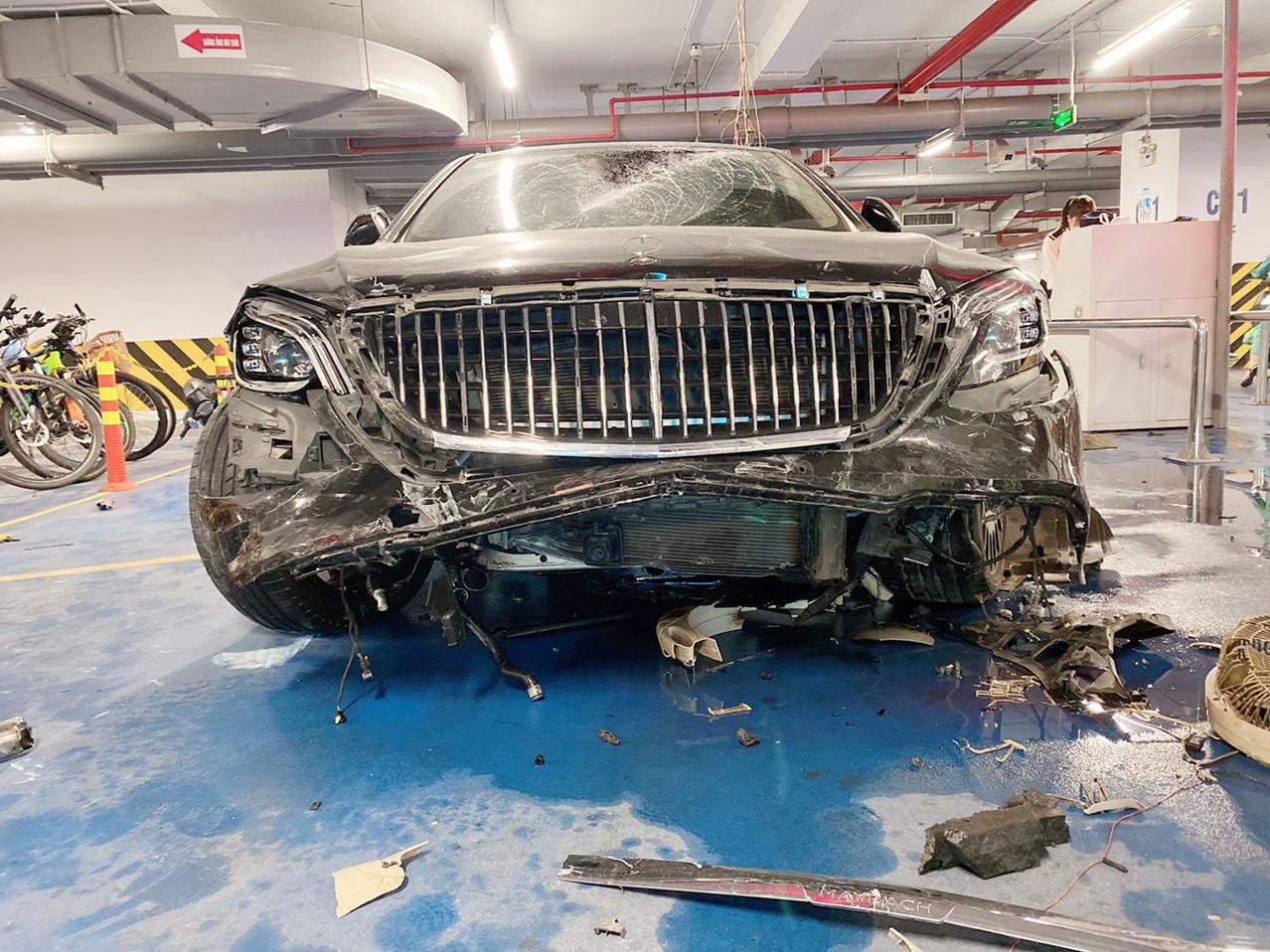 Maybach tong loat xe may duoi ham chung cu anh 4