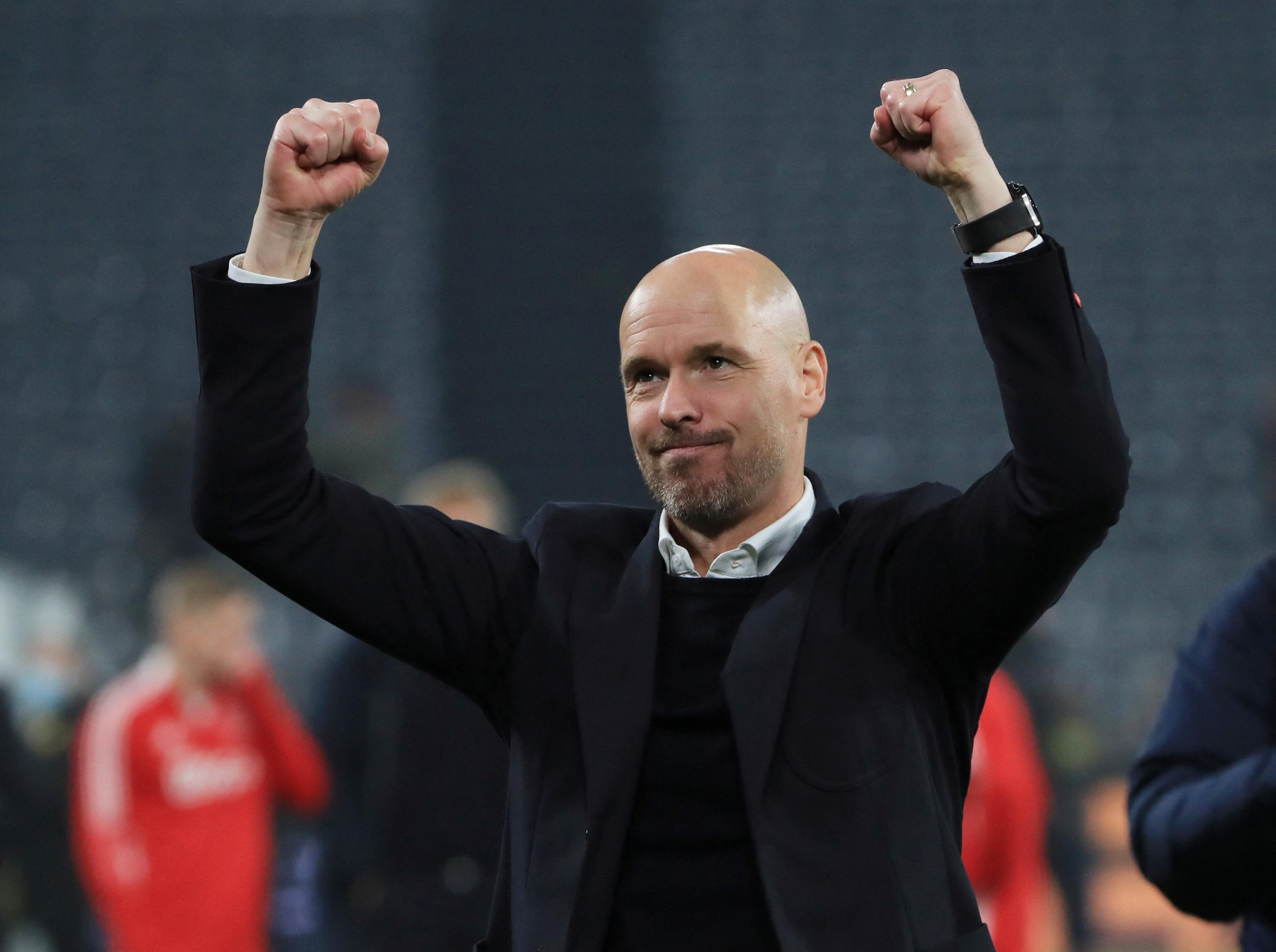 Ten Hag cần vài kỳ chuyển nhượng để hoàn thành cơ cấu đội hình MU. Ảnh: Reuters.