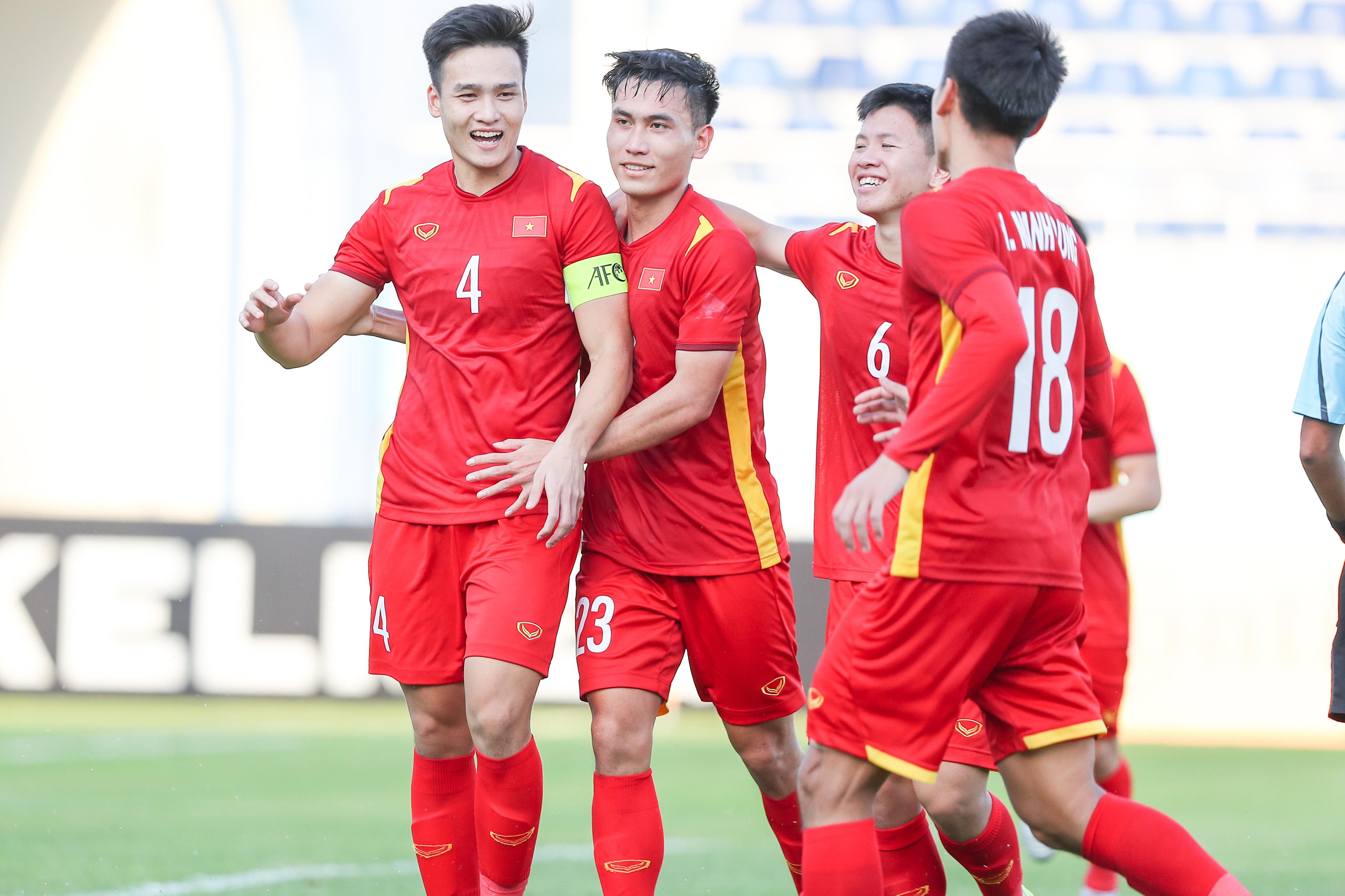 U23 Việt Nam bất bại ở vòng bảng. Ảnh: AFC.