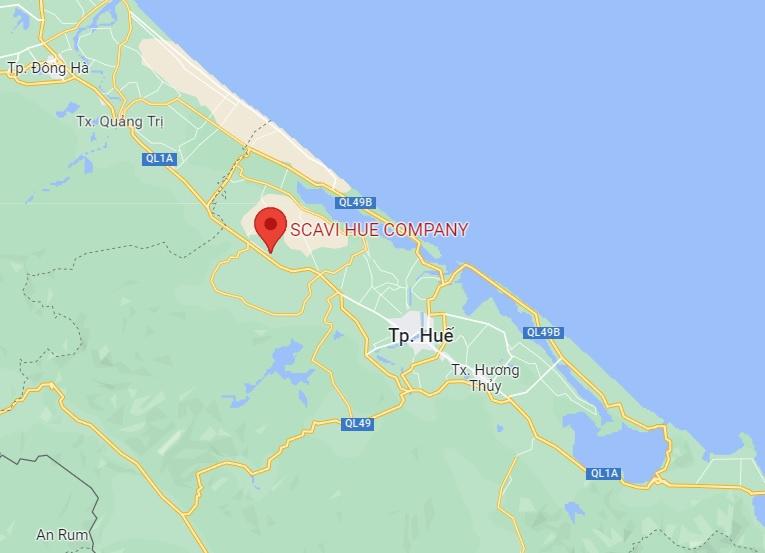 Công ty Scavi ở Thừa Thiên - Huế. Ảnh: Google Maps.