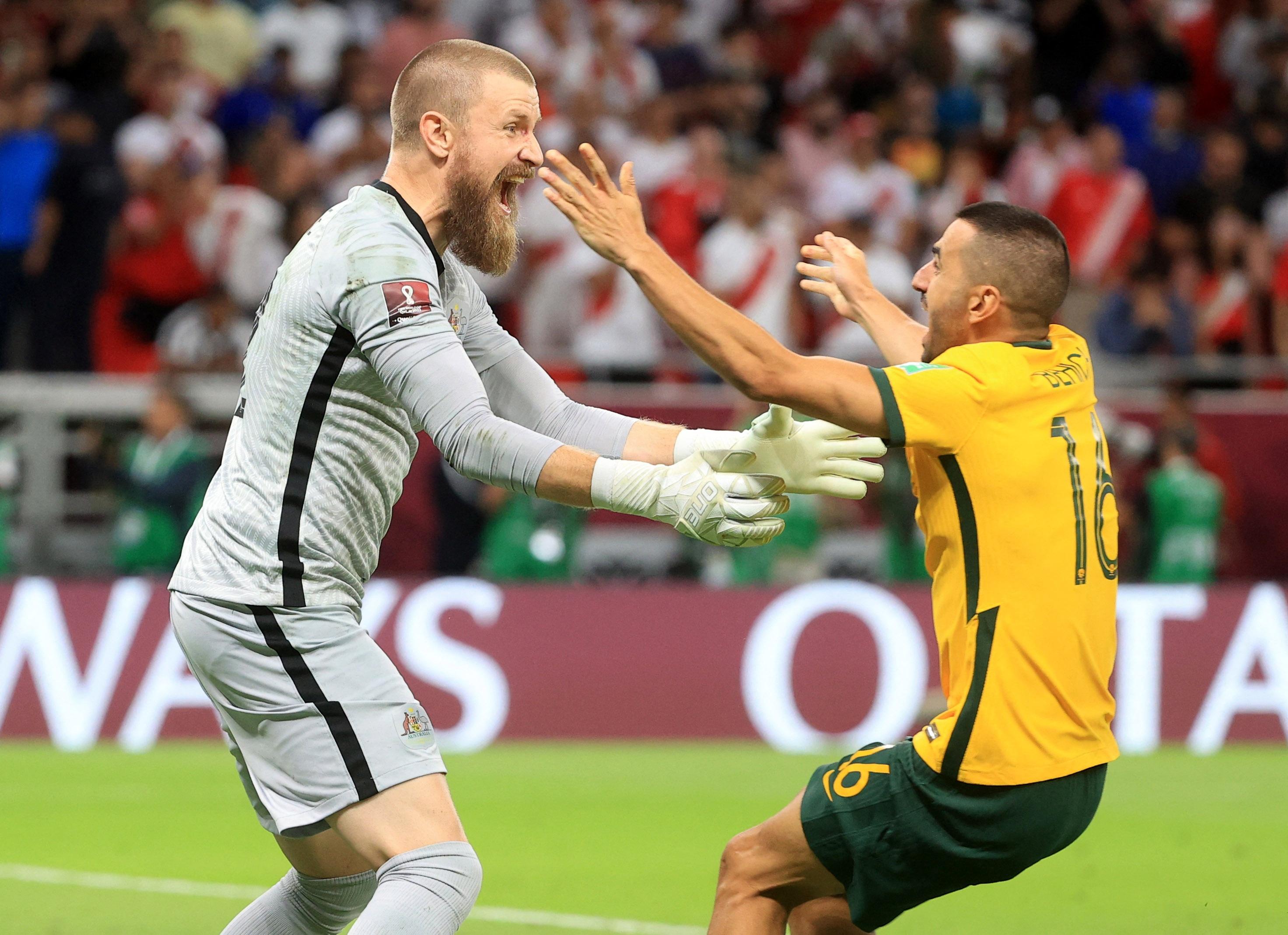 Redmayne - người hùng của Australia ở trận play-off liên lục địa tranh vé World Cup.