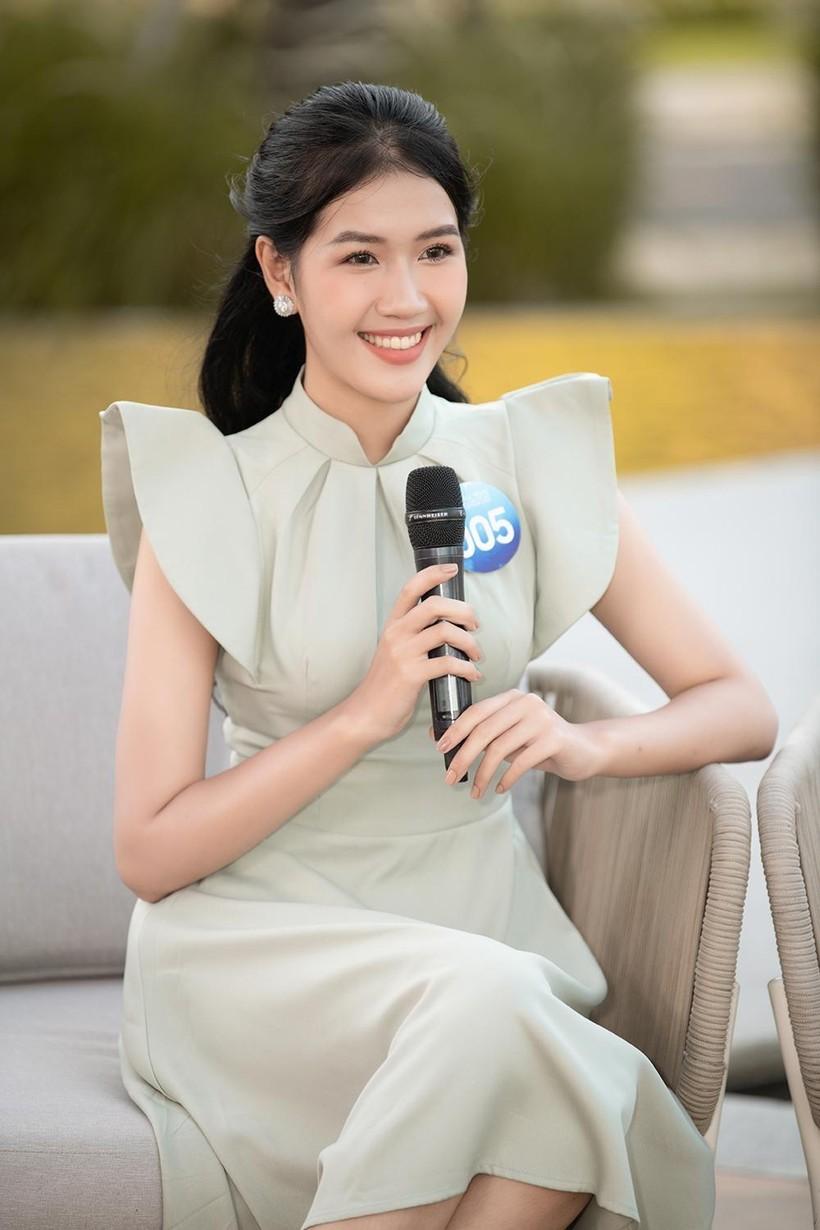 Lương Thùy Linh làm giám khảo Người đẹp Bản Lĩnh của Miss World Vietnam 2022  ảnh 5