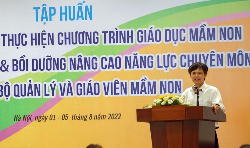 Tập huấn hướng dẫn thực hiện Chương trình Giáo dục mầm non sau sửa đổi ảnh 1
