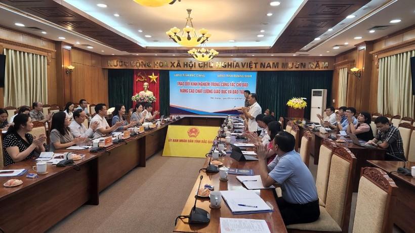 Bắc Giang - Quảng Ninh trao đổi kinh nghiệm trong công tác giáo dục ảnh 1