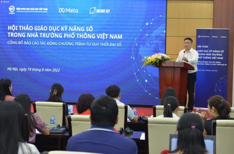 Hội thảo Giáo dục kỹ năng số trong nhà trường phổ thông Việt Nam