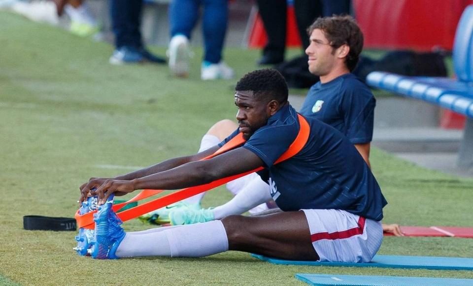 Umtiti khó tìm được lựa chọn nào tốt hơn Lecce ở hiện tại. Ảnh: Reuters.