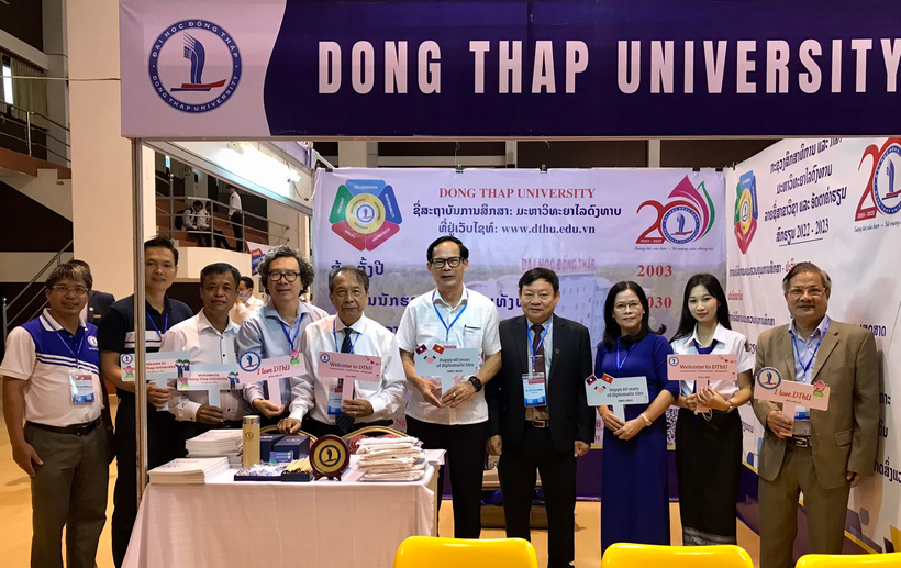Ký kết hợp tác giữa 2 trường ĐH Đồng Tháp và ĐH Champasak  ảnh 1