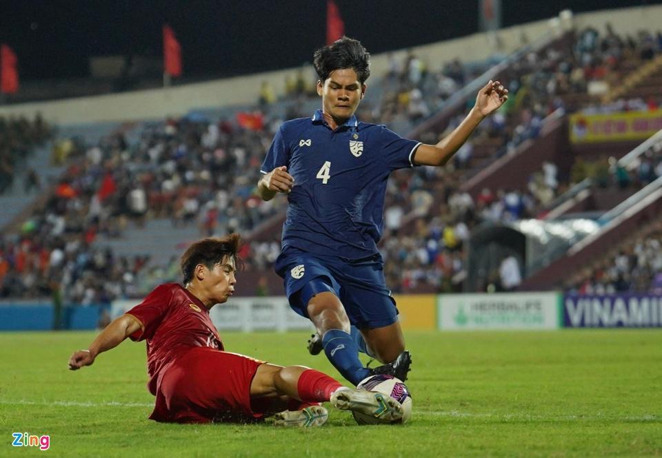 Thua Việt Nam 0-3 ở lượt cuối, Thái Lan vẫn giành vé dự vòng chung kết U17 châu Á 2023. Ảnh: Ngọc Lê.