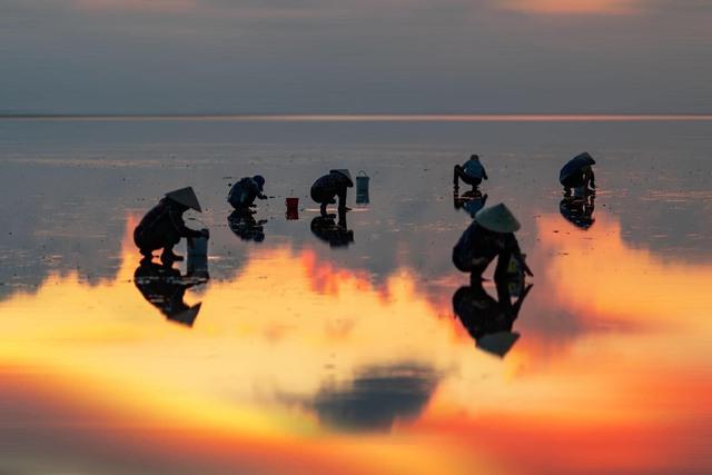 Giới trẻ bị 'khuấy động" bởi vẻ đẹp siêu thực của biển vô cực Thái Bình  - Ảnh 11.