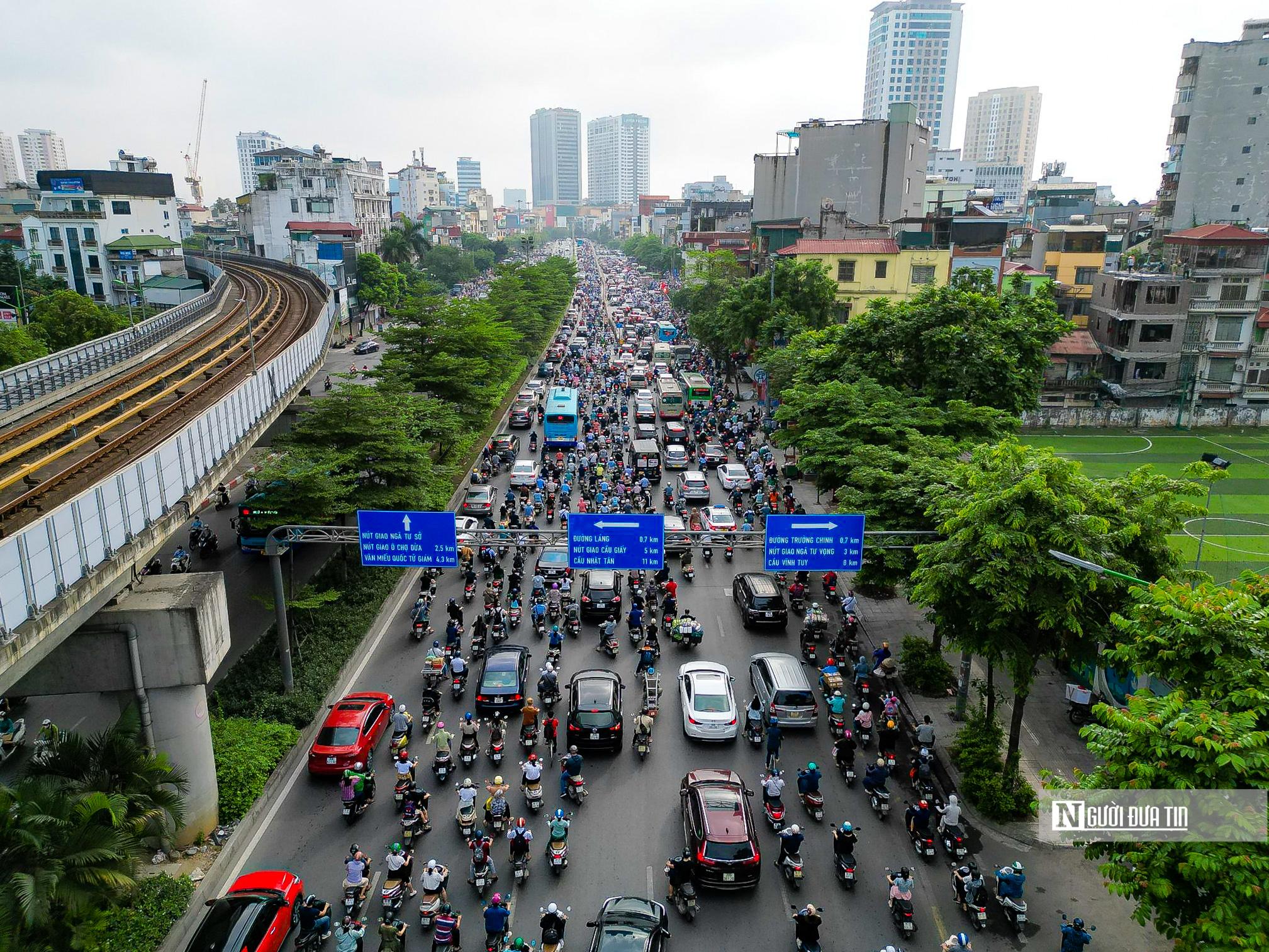 Sự kiện - Giao thông Hà Nội đông đúc trở lại sau kỳ nghỉ lễ (Hình 9).