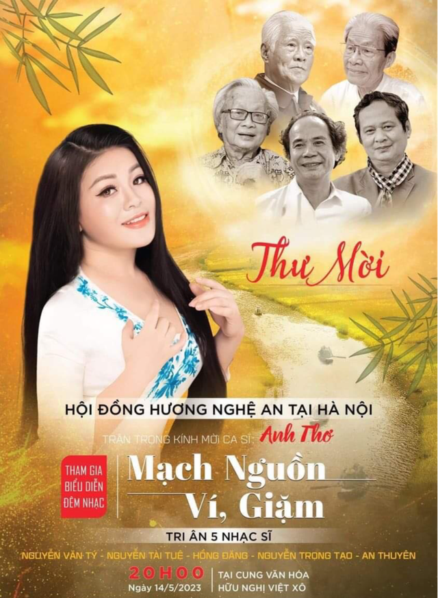 Anh Thơ bị tố bỏ diễn “Mạch nguồn Ví, Giặm” vì… trùng show khác - Ảnh 2.