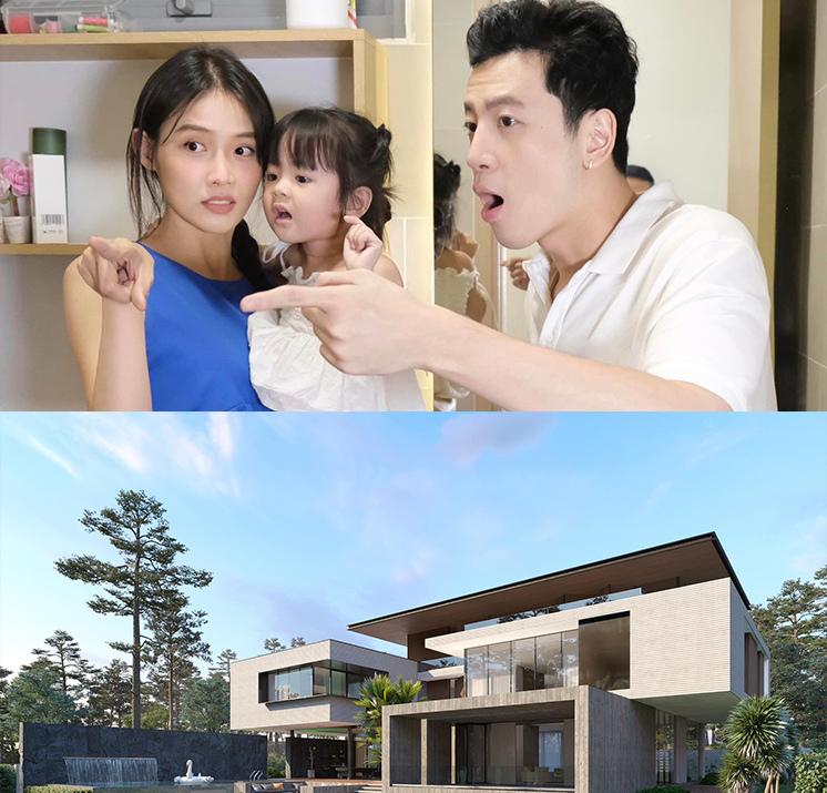Trương Mỹ Nhân đầu năm khoe biệt thự mới có cả hồ bơi, phòng riêng ái nữ như khu vui chơi - Ảnh 3. Trương Mỹ Nhân đầu năm khoe biệt thự mới có cả hồ bơi, phòng riêng ái nữ như khu vui chơi - Ảnh 3.