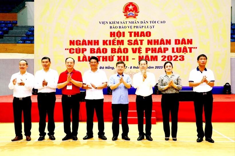 Khai mạc Hội thao ngành Kiểm sát nhân dân "Cúp Báo Bảo vệ pháp luật" lần thứ XII ảnh 2