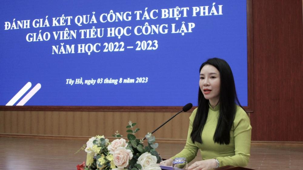 Biệt phái giáo viên - &quot;Giải pháp&quot; để giáo dục Tây Hồ xếp thứ hạng cao