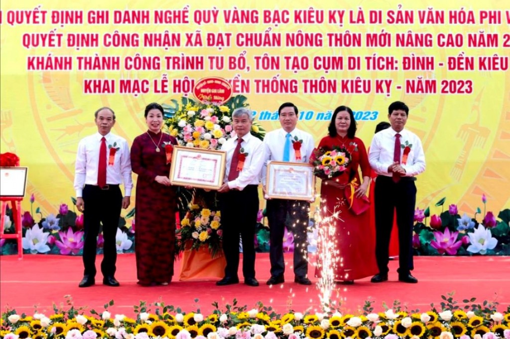 Bảo tồn và phát triển nghề dát quỳ, vàng, bạc Kiêu Kỵ