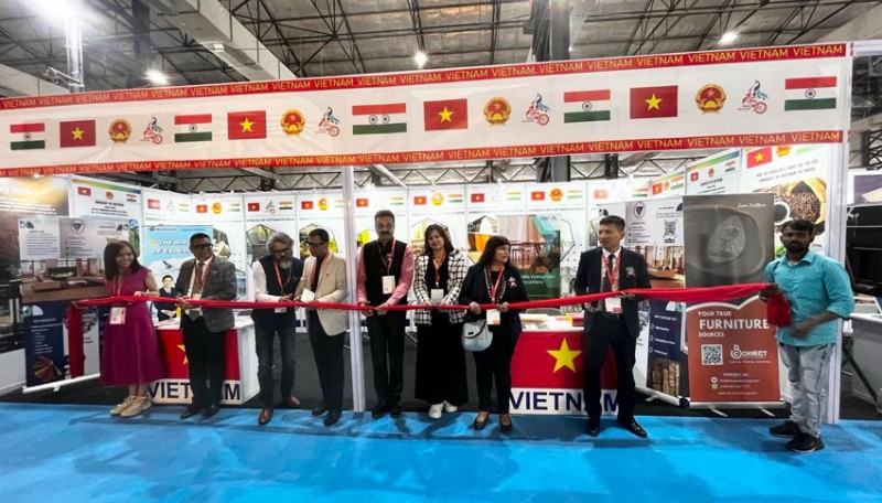 Việt Nam tham dự Hội chợ triển lãm đồ gỗ, nội thất tại Ấn Độ