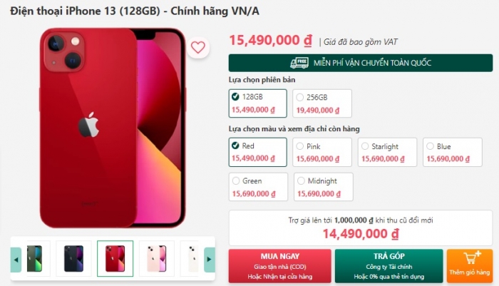 Giá iPhone 11, 12, 13 mới nhất: Loại nào cũng giảm khủng, giá siêu rẻ, cơ hội mua hàng xịn chơi Tết - Ảnh 10.