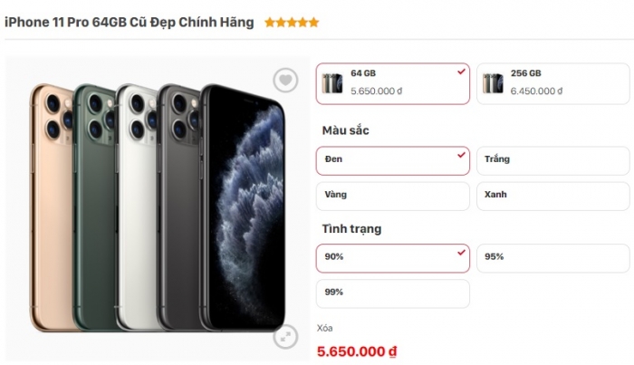 Giá iPhone 11, iPhone 11 Pro Max mới nhất giảm chưa từng có trong lịch sử, chưa tới 10 triệu đã sở hữu loại siêu đỉnh chơi Tết - Ảnh 6.