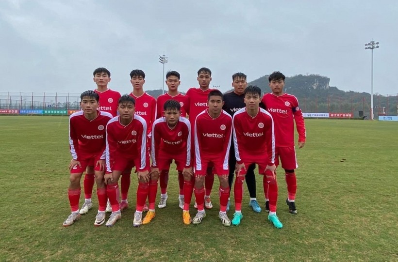 U17 Thể Công - Viettel giành chiến thắng ấn tượng ở Trung Quốc.