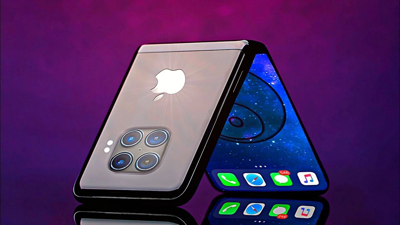 Một concept iPhone màn hình gập