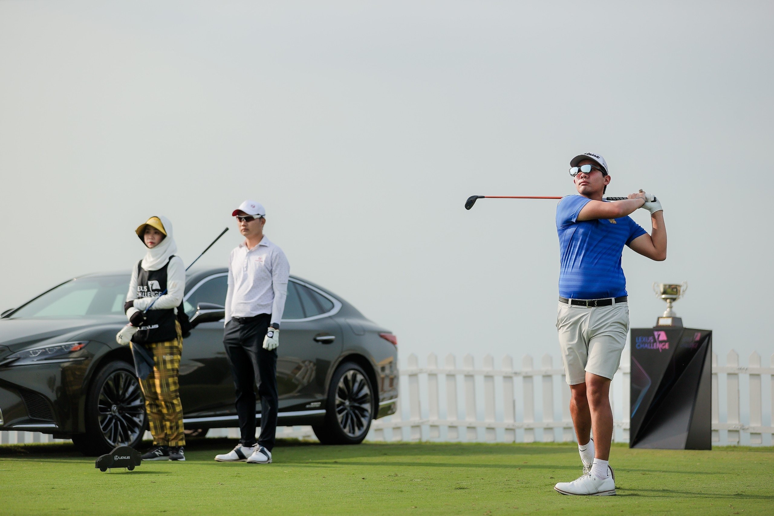 Golfer Thái Lan đang dẫn đầu bảng xếp hạng vòng 1 Lexus Challenge 2024