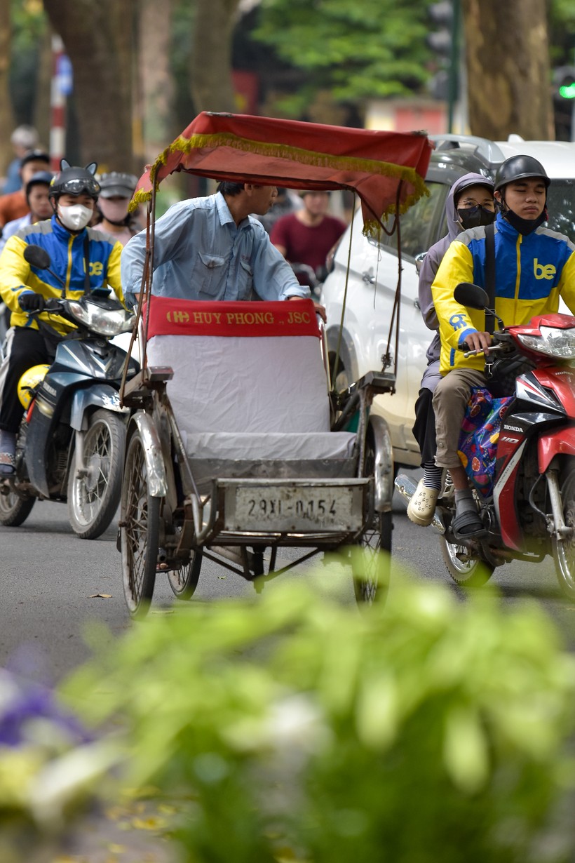 Các tiểu thương bán hoa tại phố Phan Đình Phùng (Ba Đình) cho biết năm nay giá hoa loa kèn khá cao dao động từ 80.000 đồng đến 100.000 đồng/bó 10 bông.