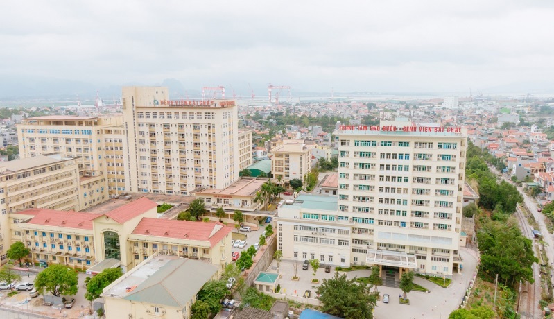Bệnh viên Bãi Cháy là bệnh đa khoa hạng 1 tuyến tỉnh.