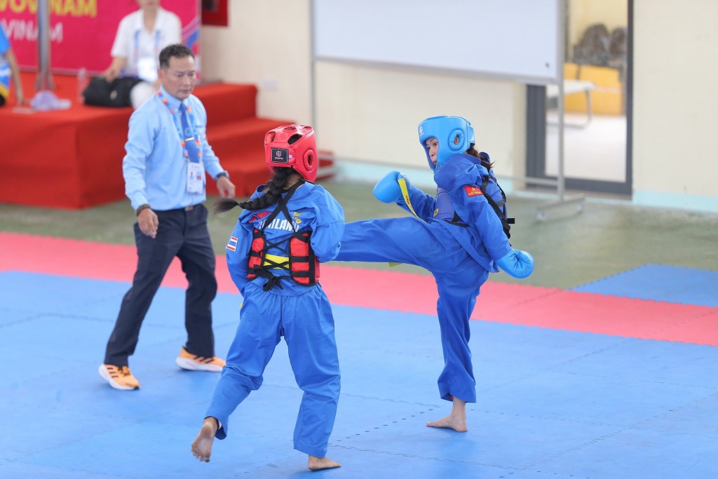 đội tuyển Vovinam học sinh Việt Nam xuất sắc giành được 2 HCV và 1 HCĐ