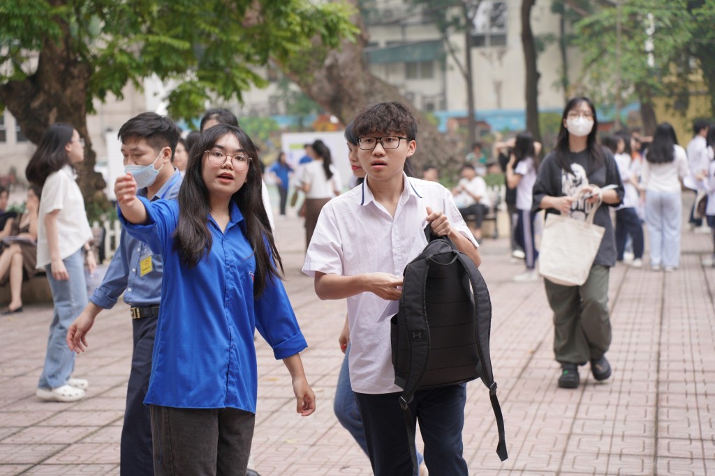 Quên giấy tờ, thí sinh không nên quay về nhà lấy