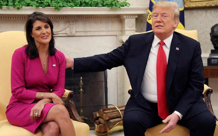 Nikki Haley, cựu Thống đốc bang Nam Carolina đã tuyên bố ủng hộ ông Trump dù từng có nhiều tuyên bố gay gắt.