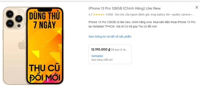 Giá iPhone 13, iPhone 13 Pro, iPhone 13 Pro Max mới nhất giảm sập sàn, có loại giảm tới 15 triệu đồng, xịn không kém iPhone 15- Ảnh 9.