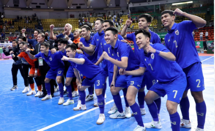 Tuyển Thái Lan thắng đậm Cuba ở futsal World Cup 2024.