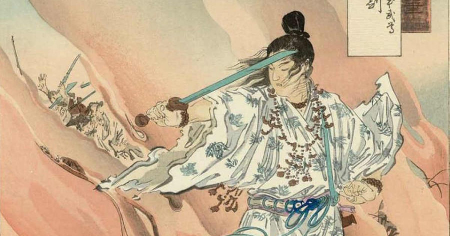 Hoàng tử Yamato Takeru với nhiều chiến công thần thánh.