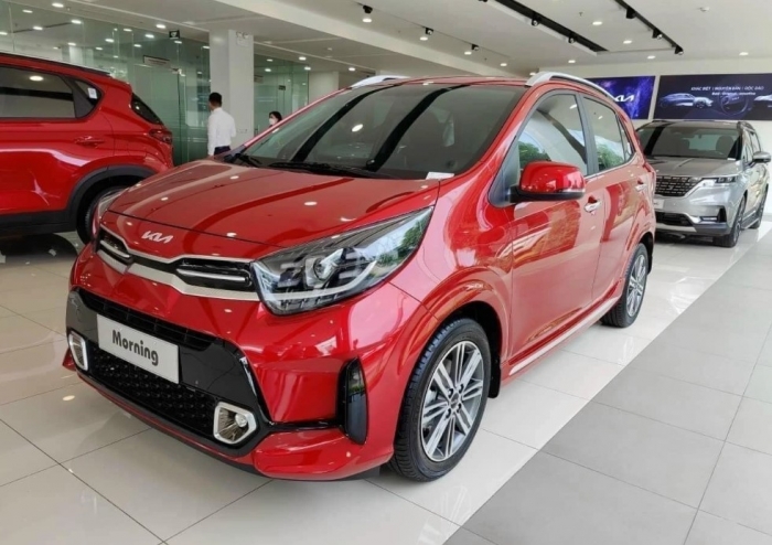 Giá lăn bánh Kia Morning mới nhất ‘rẻ như bèo’ còn ưu đãi lớn, Hyundai Grand i10, Toyota Wigo lo lắng doanh số - Ảnh 4.