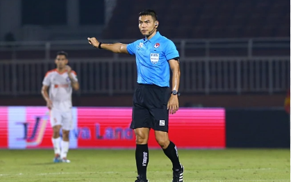 Trọng tài Thái Lan Songkran Bunmeekiart được phân công bắt trận Việt Nam - Ấn Độ.