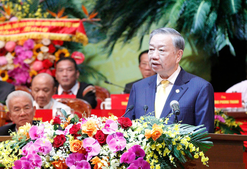 Tổng Bí thư, Chủ tịch nước Tô Lâm phát biểu chỉ đạo tại Đại hội đại biểu toàn quốc Mặt trận Tổ quốc Việt Nam lần thứ X, nhiệm kỳ 2024 -2029.