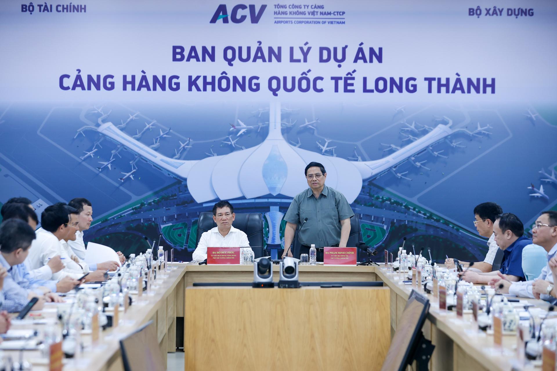 thu tuong pham minh chinh neu khong bao dam tien do san bay long thanh thi thay nguoi hinh 3