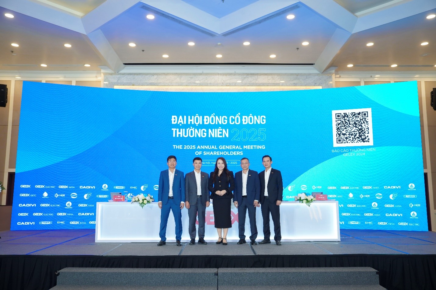 gelex to chuc thanh cong dai hoi dong co dong nam 2025 hinh 2