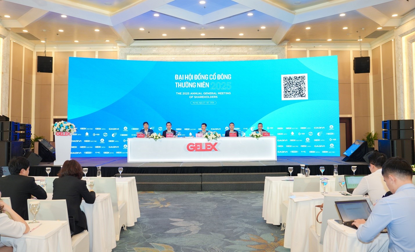 gelex to chuc thanh cong dai hoi dong co dong nam 2025 hinh 1