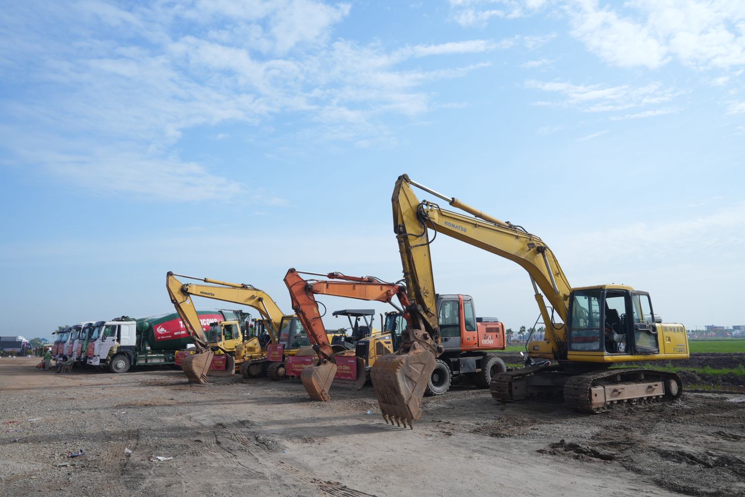 Đây là khu công nghiệp có tốc độ giải phóng mặt bằng nhanh nhất cả nước, với thời gian chỉ 55 ngày