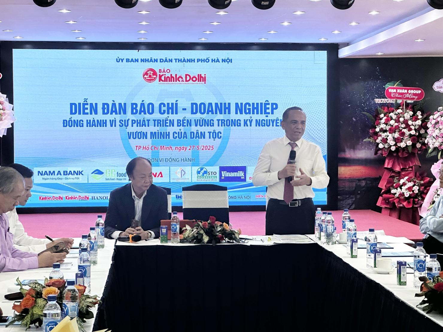 Ông Lê Hoàng Châu - Chủ tịch Hiệp hội Bất động sản TP Hồ Chí Minh (HoREA). Ảnh: Thanh Thủy