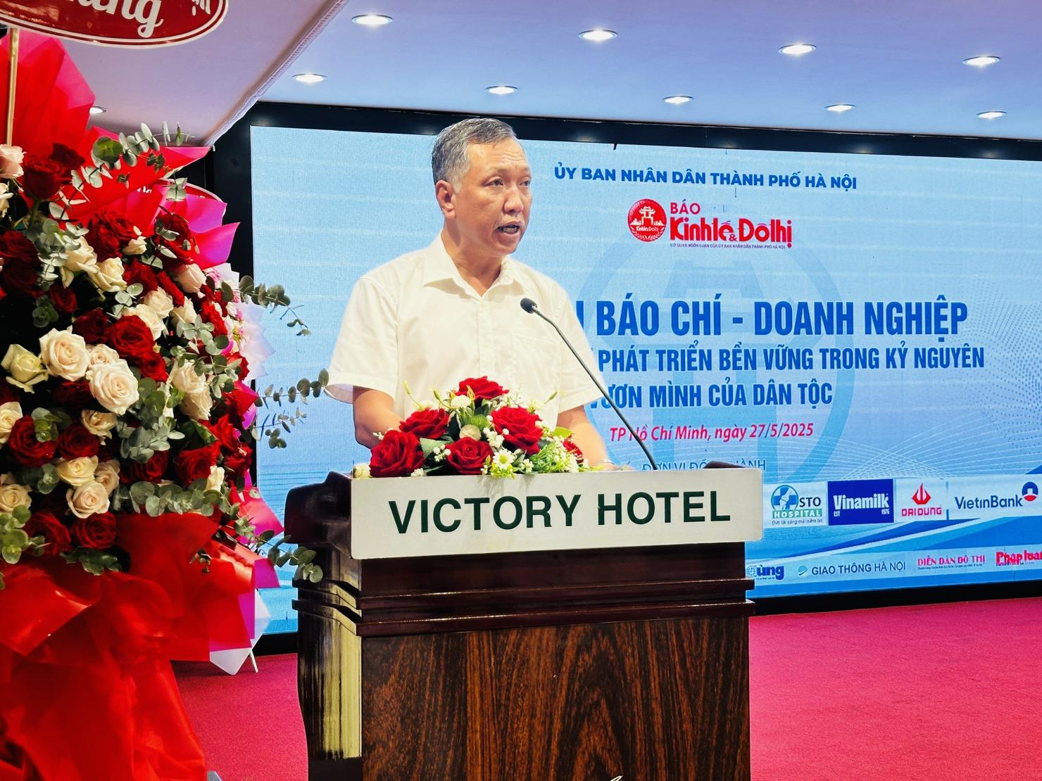 Phó Tổng Biên tập Báo Kinh tế & Đô thị Lê Hoàng Anh. Ảnh: Thanh Thủy