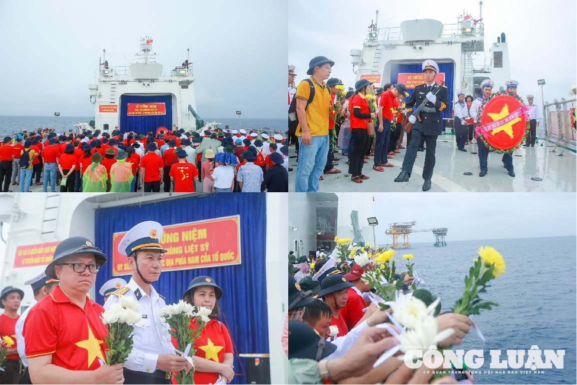 tưởng niệm nhà giàn