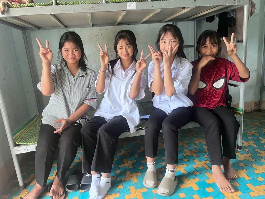 Thí sinh được Trường Phổ thông Dân tộc nội trú huyện Đăk Tô bố trí chỗ ở miễn phí.