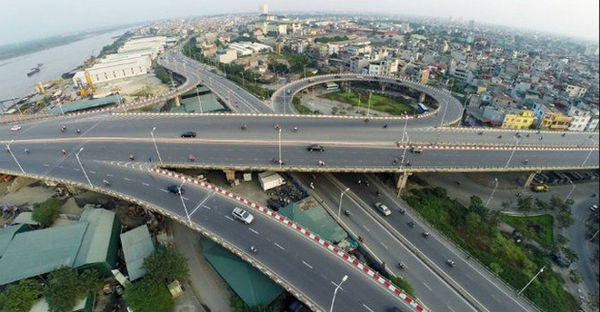 Dự án xây dựng tuyến đường bộ trên cao dọc đường vành đai 2, đoạn từ cầu Vĩnh Tuy đến Ngã Tư Sở do Vingroup làm chủ đầu tư theo hình thức hợp đồng BT