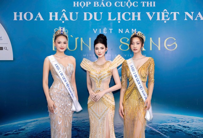 Á hậu Lê Kim Khoẻ hội ngộ cùng 2 Á hậu của &quot;Hoa hậu Du lịch Việt Nam 2024&quot;: Á hậu 1 Huỳnh Kim Anh và Á hậu 2 Lê Thị Ánh Tuyết